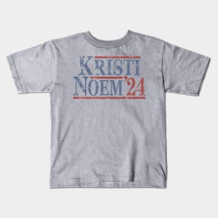 Distressed Kristi Noem 2024 Kids T-Shirt
